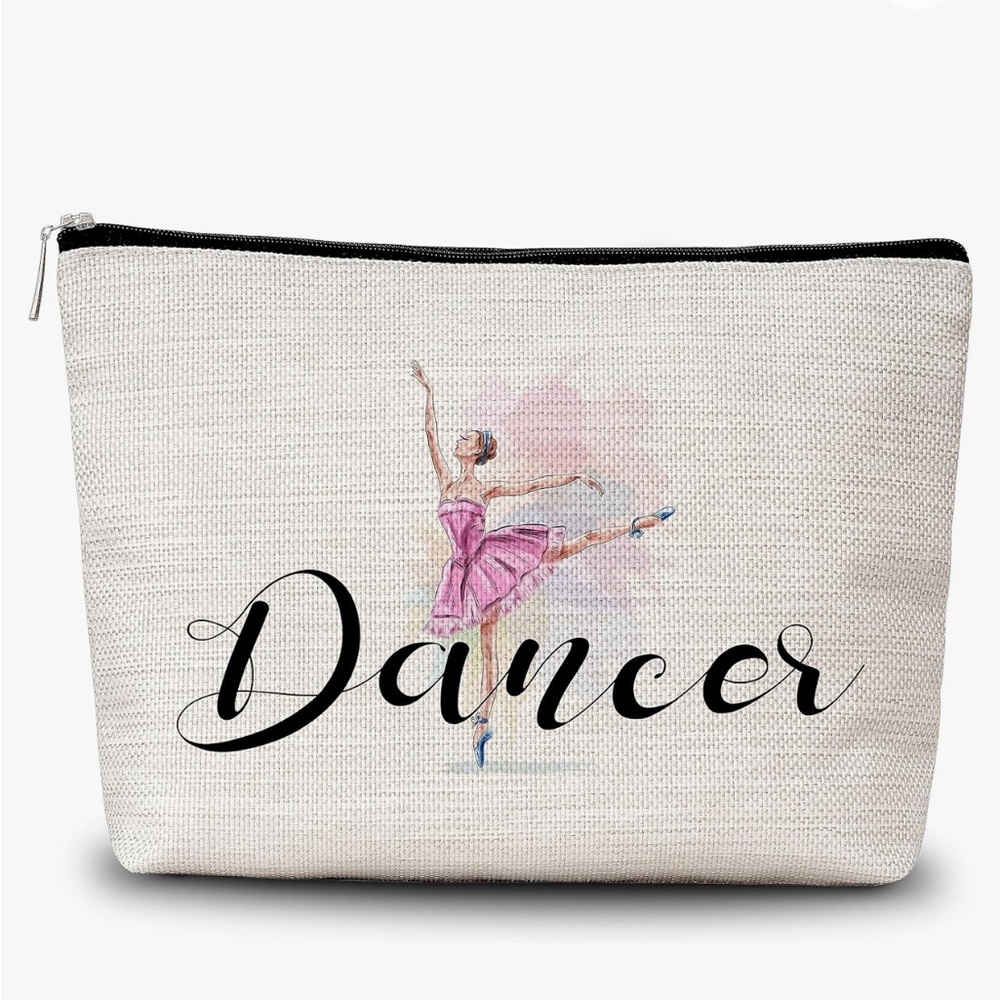 Dancer cosmetic case pouch NWT